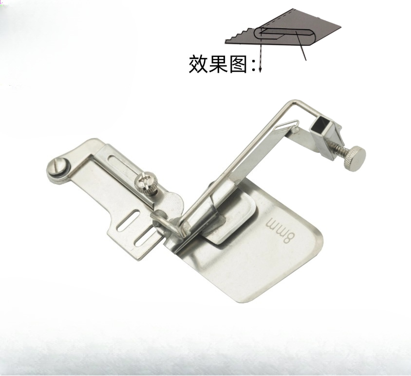 Textiles Sewing Machine - Flatbed Elastic Band Curling Tube Home