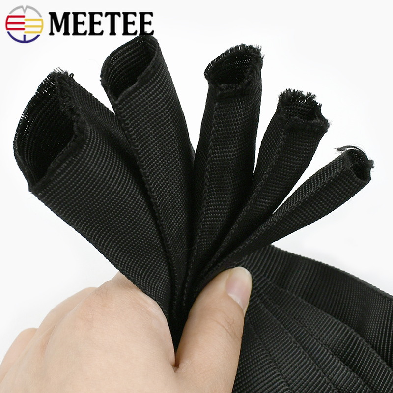 Binding Tape Bias - 5/10M 20-50mm Hollow Tubular Webbing Tape