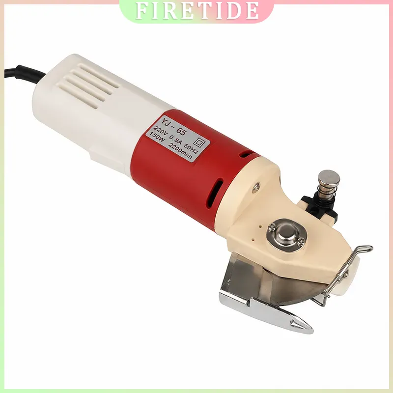 Textiles Sewing Machine - Electric Fabric Scissors 65mm Rotary Blade