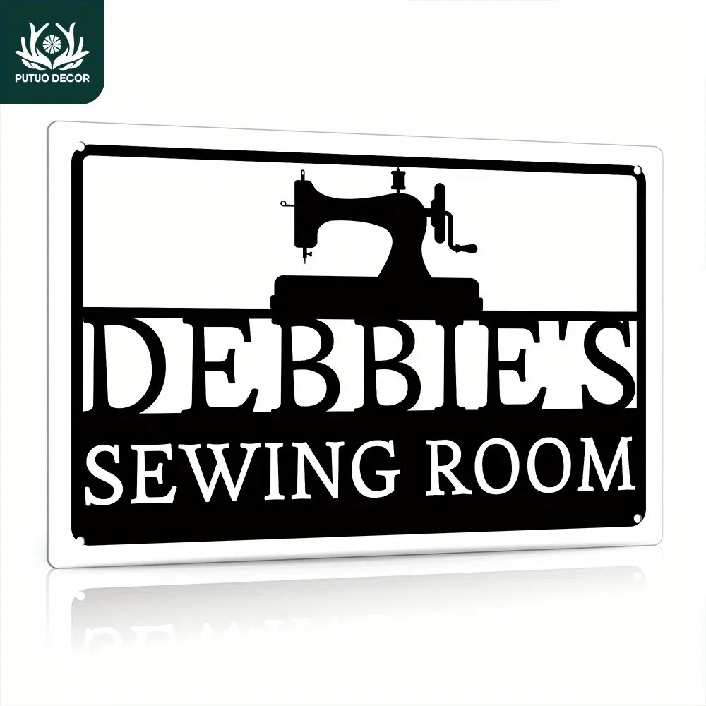Sewing Art - [2D Flat] Custom Sewing Room Metal