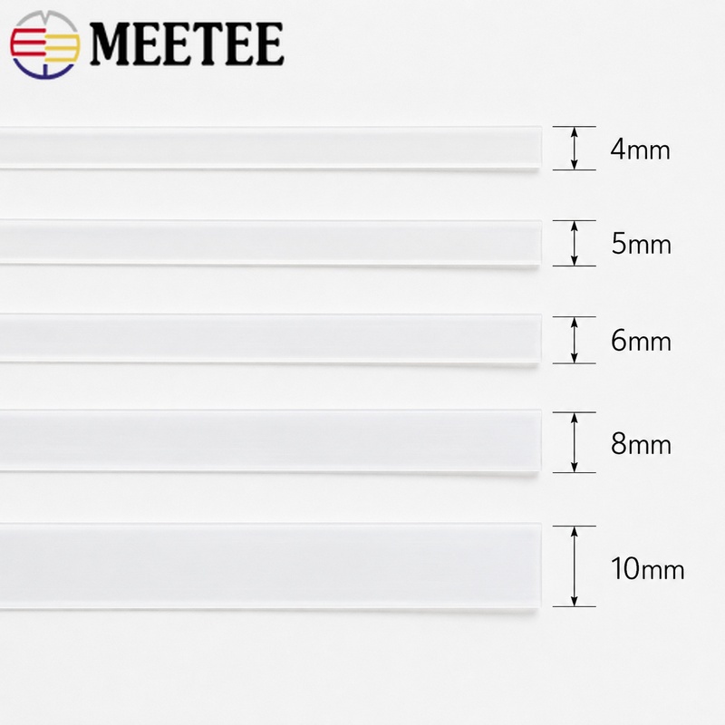 20M 4-12mm Clear PP Plastic Co - Textile Sewing Support 评论和价格