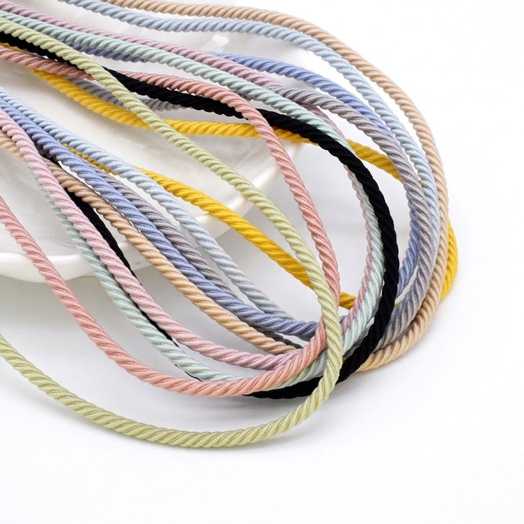 5M/Lot 2.5mm Elastic Rope Brai - Sewing Art 评论和价格