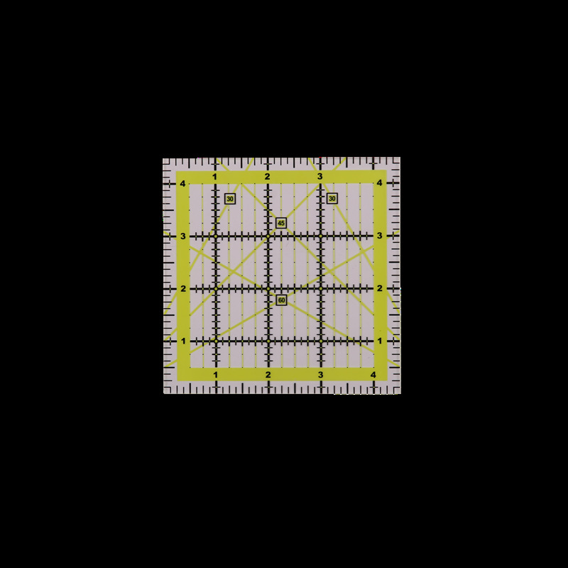 4Pcs Square Acrylic Quilting R - Quilting Ruler Square 评论和价格