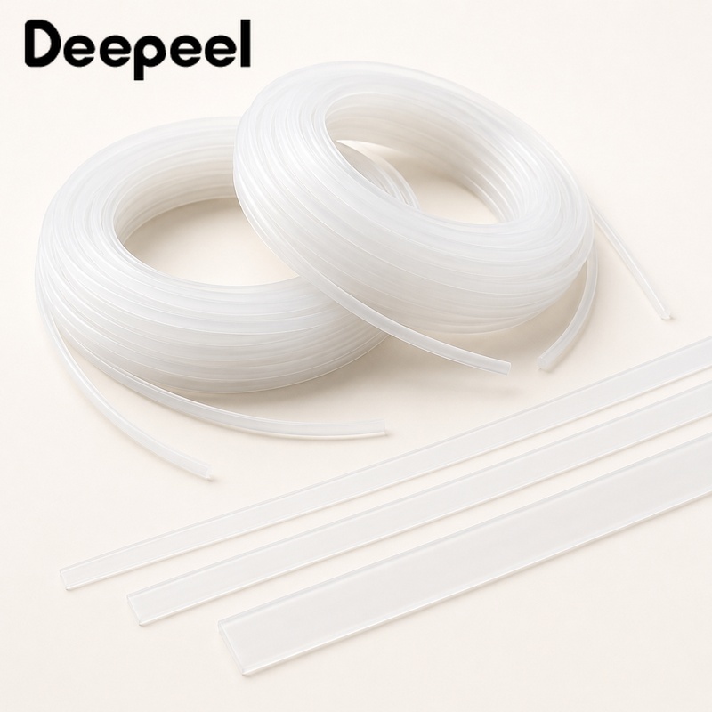 10M 6-12mm Clear Plastic Corse - Textile Sewing Support 评论和价格