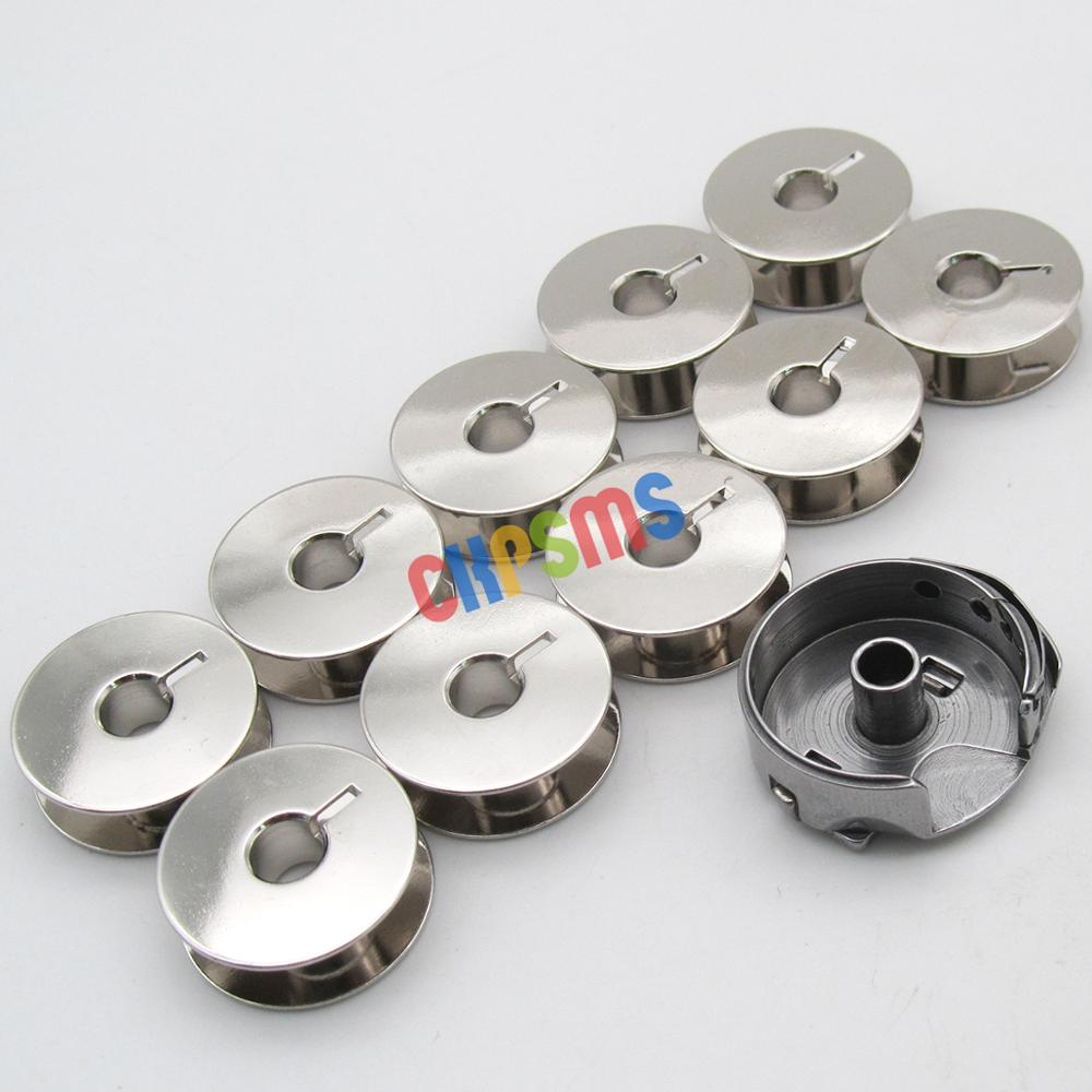 BOBBIN CASE &10 PCS Steel BOBB - Sewing Machine Yarn 评论和价格