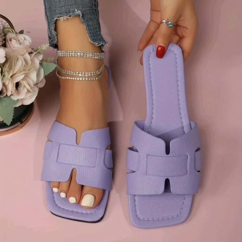 Plus Size Women's Sandals Tren - Sewing Knit 评论和价格
