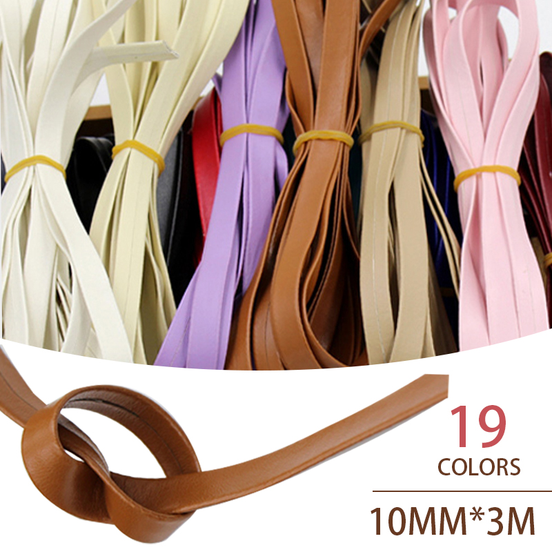3Meters Faux Leather PU Bias B - Binding Tape Bias 评论和价格