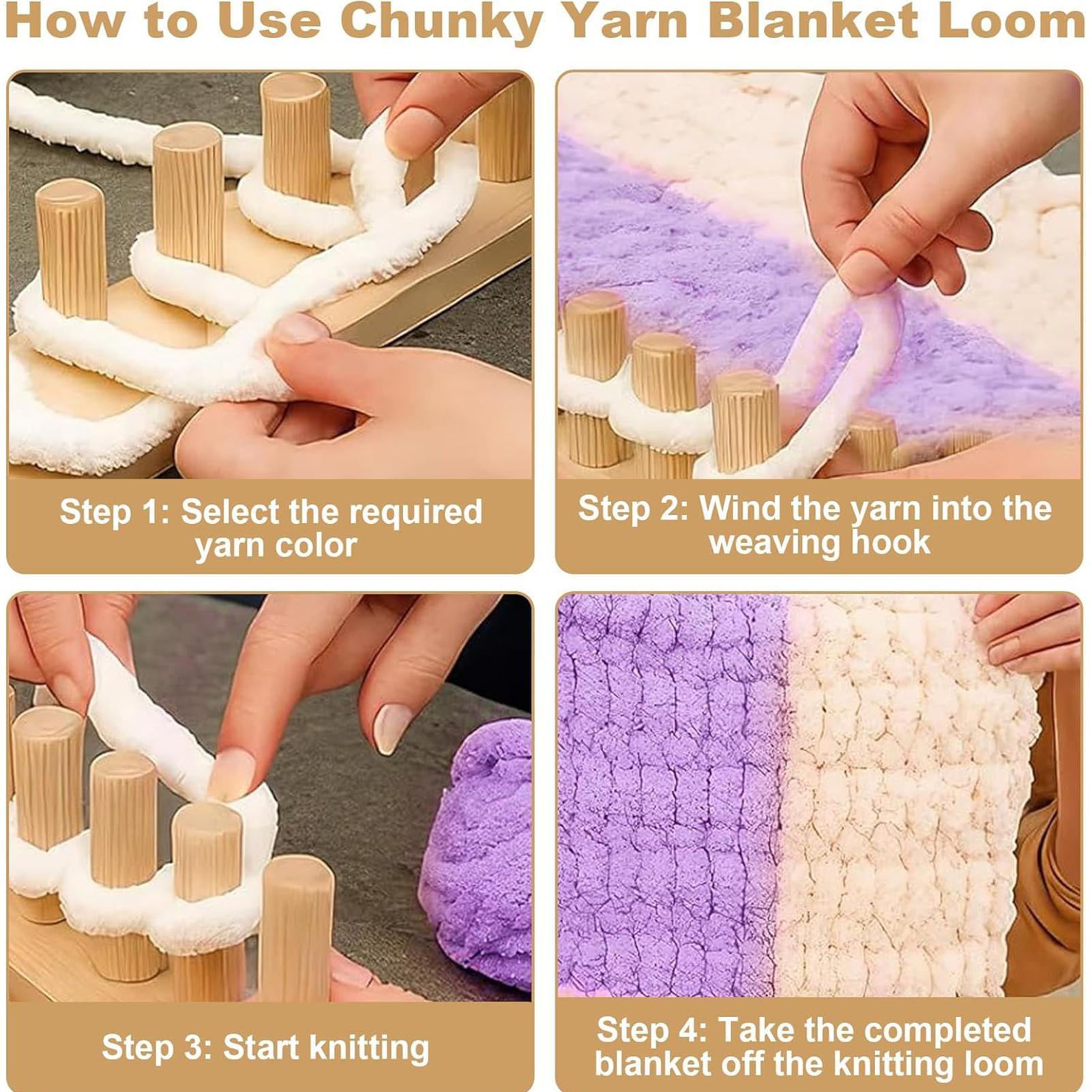 Hand Knitting Loom Chunky Croc - Sewing Knit 评论和价格