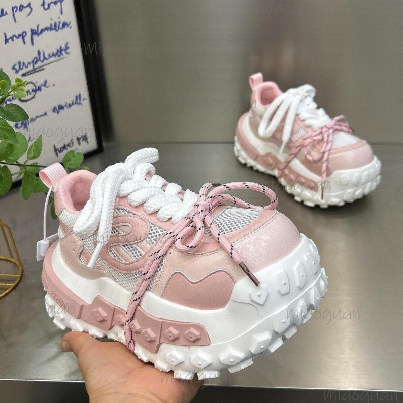 Women's Chunky Platform Dad Sn - Sewing Cloth 评论和价格