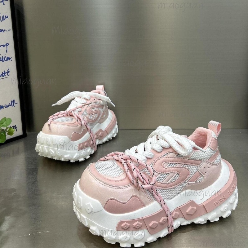 Women's Chunky Platform Dad Sn - Sewing Cloth 评论和价格