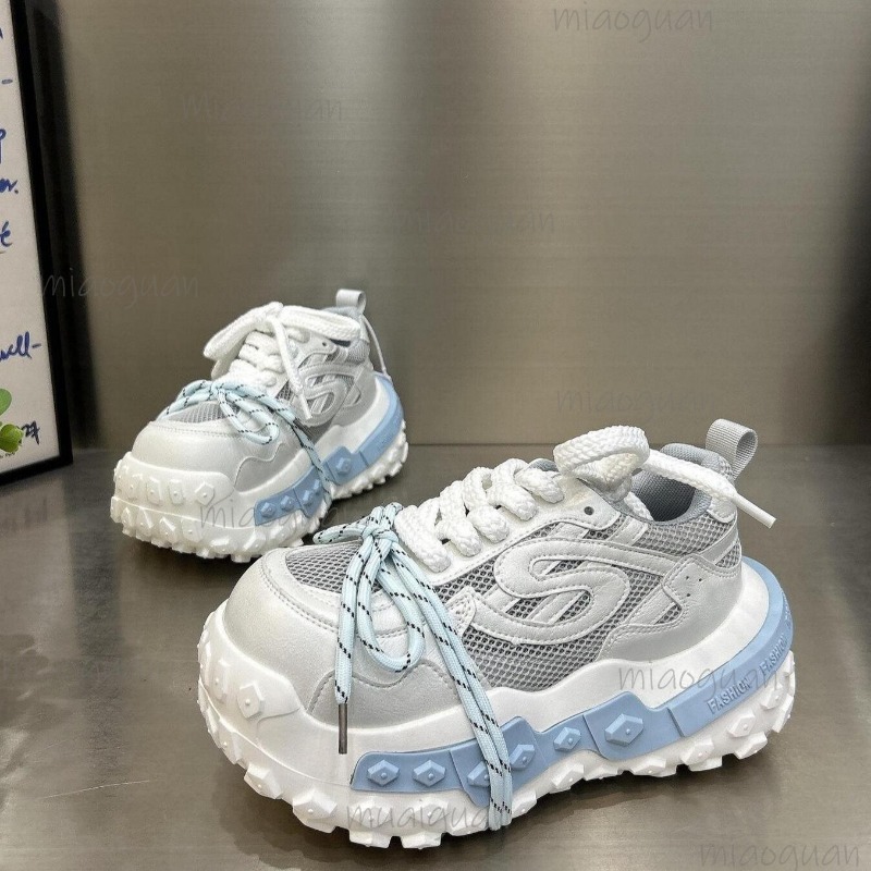 Women's Chunky Platform Dad Sn - Sewing Cloth 评论和价格