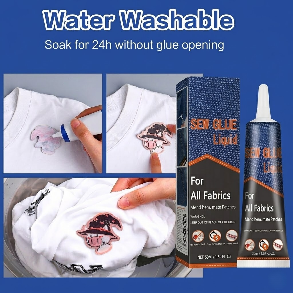 50ml Fabric Sewing Glue Fast D - Sewing Repair 评论和价格
