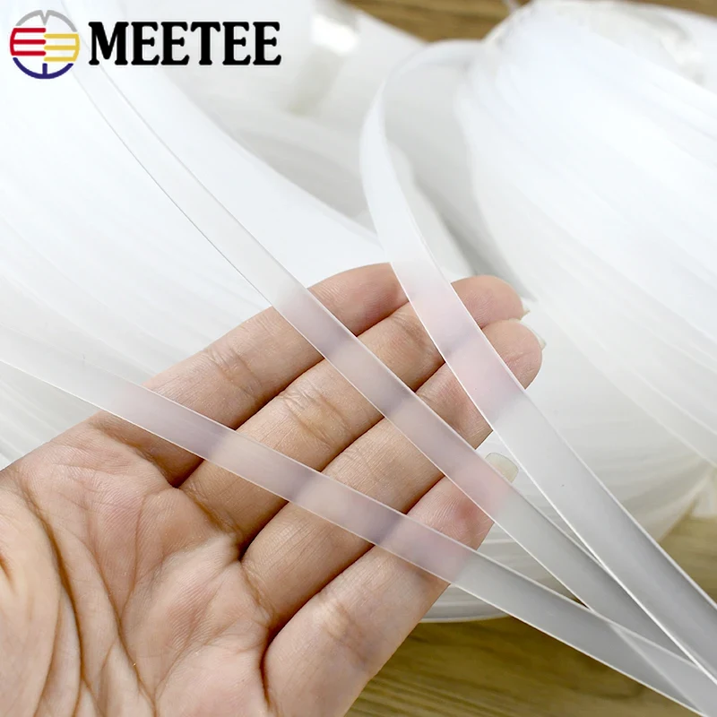 10Meters 4-12mm Clear Plastic  - Textile Sewing Support 评论和价格