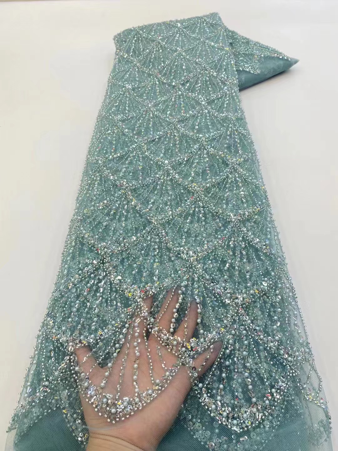African Tulle Lace Fabric 2026 - Sewing Net 评论和价格