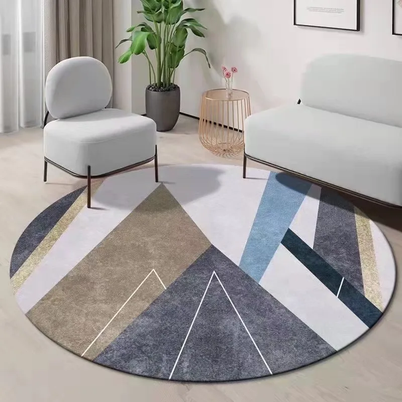 ~O~Geometric Round Rug with Mo - Century Textile & Sewing Supply By Owner 评论和价格