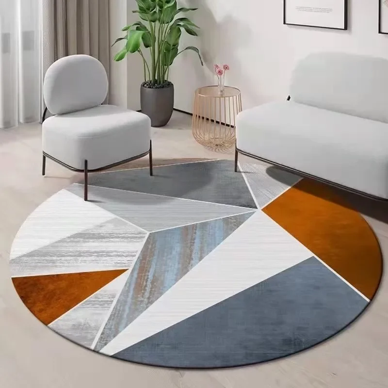~O~Geometric Round Rug with Mo - Century Textile & Sewing Supply By Owner 评论和价格