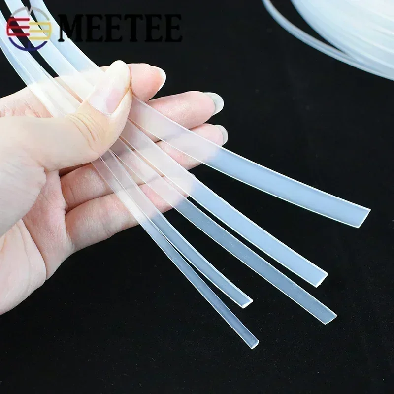 5Meters Meetee Clear Plastic C - Textile Sewing Support 评论和价格