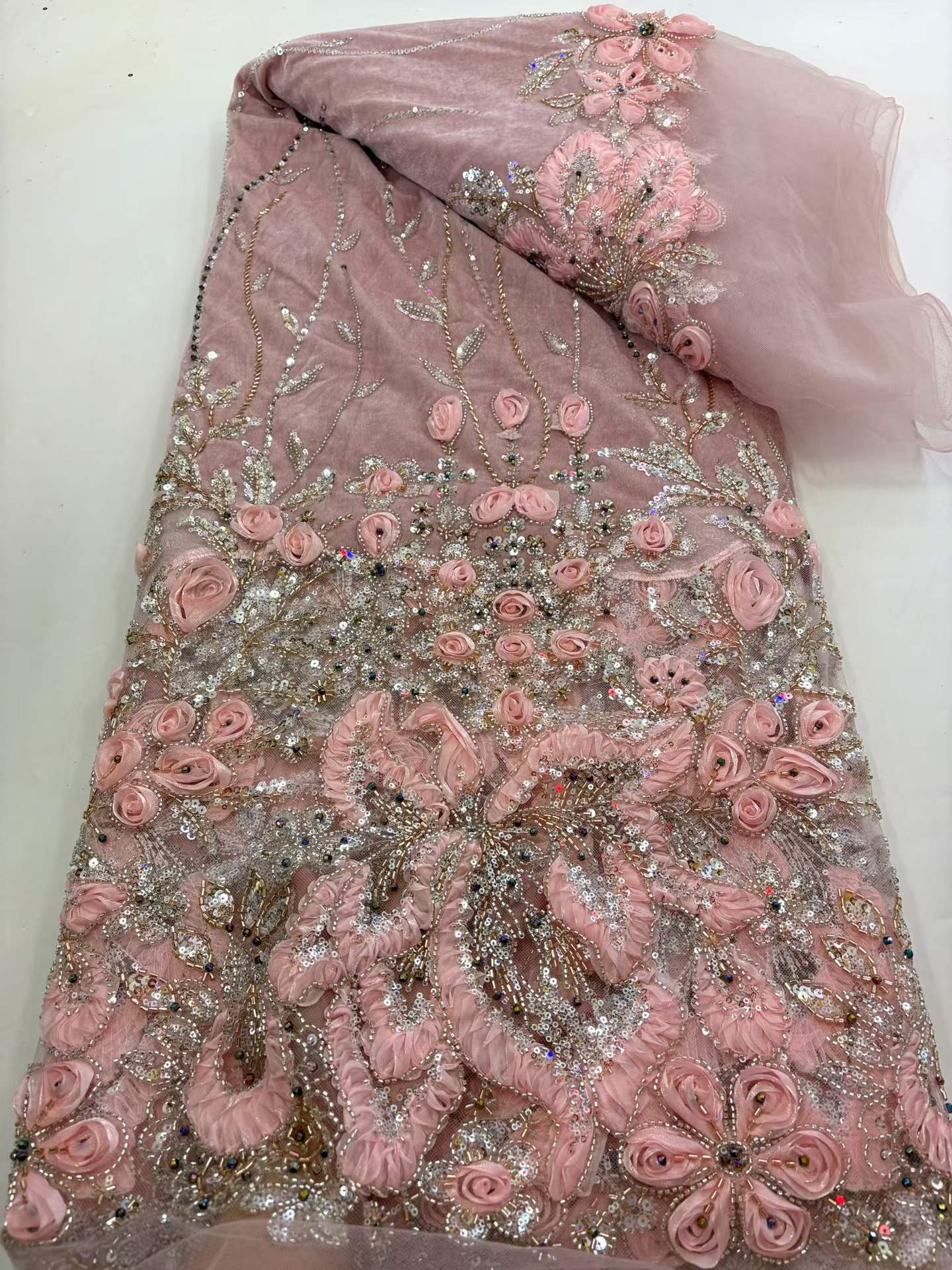 2026 African Groom Velvet Embr - Sewing Velvet Fabric 评论和价格