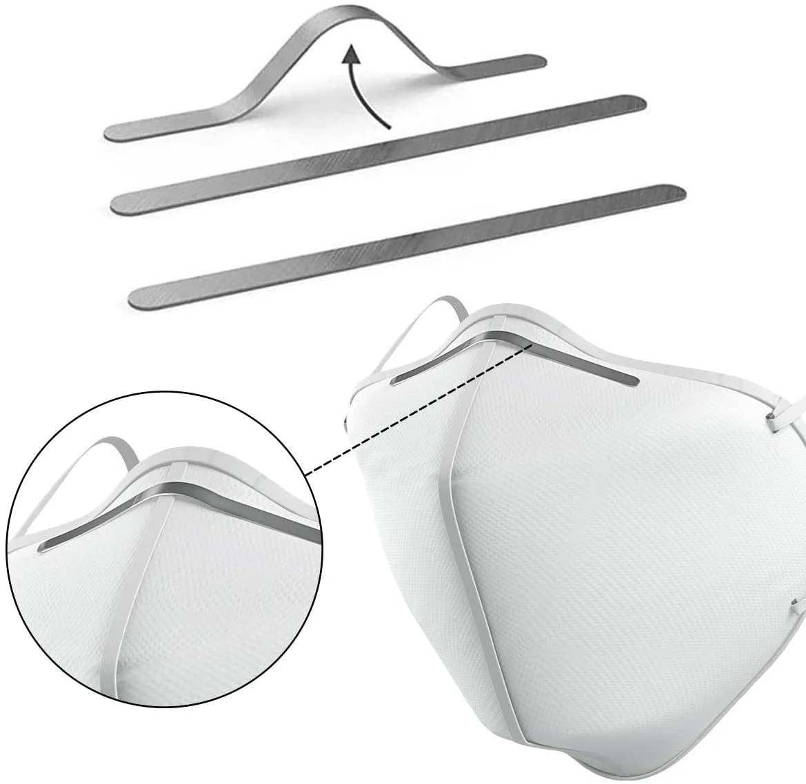 Nose Bridge Strips for Mask, A - Sewing Machine Yarn 评论和价格