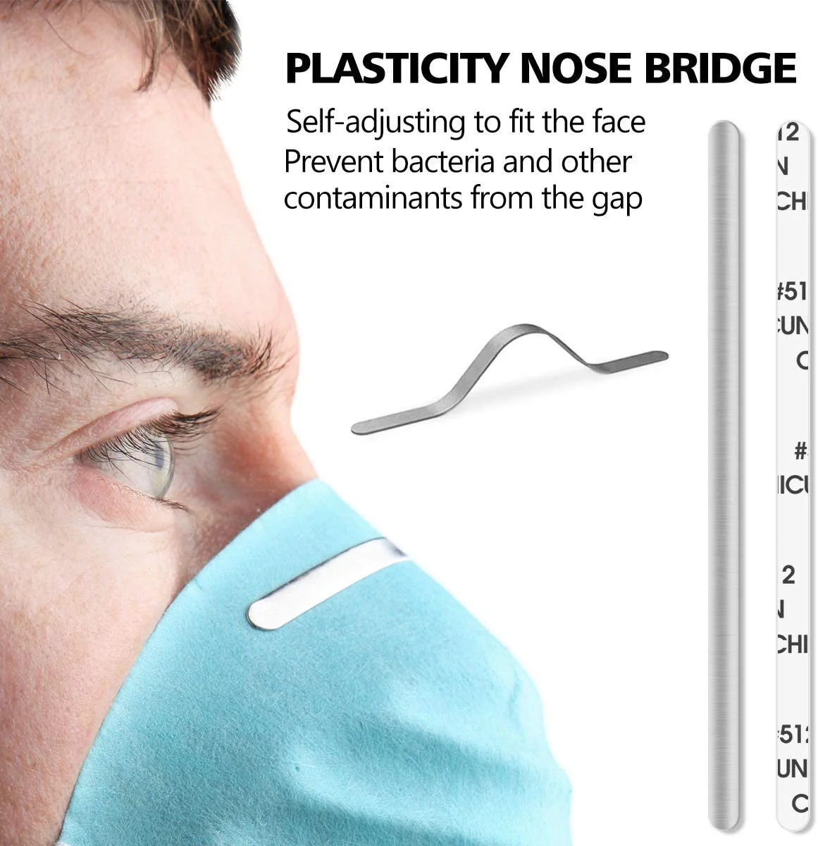 Nose Bridge Strips for Mask, A - Sewing Machine Yarn 评论和价格