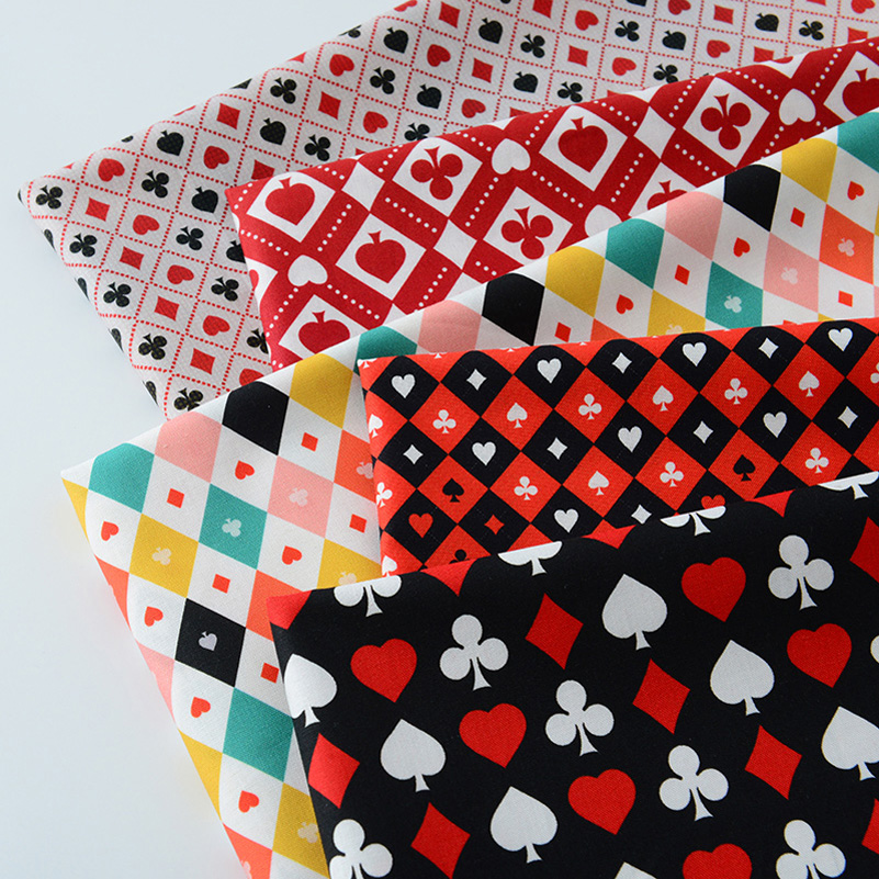 Ins Poker Element Cotton Digit - Sewing By 评论和价格