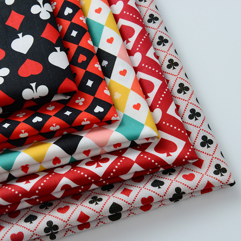 Ins Poker Element Cotton Digit - Sewing By 评论和价格
