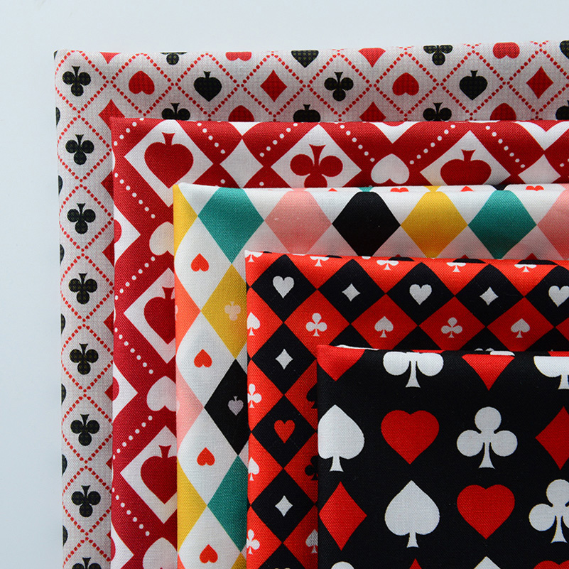 Ins Poker Element Cotton Digit - Sewing By 评论和价格