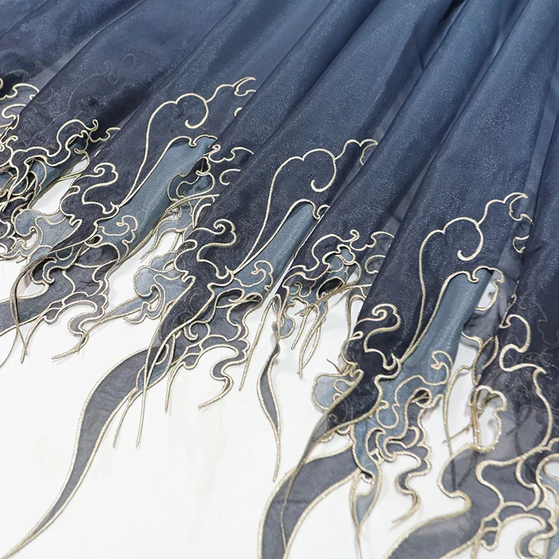 Chinese Style Embroidery Lotus - Sewing Cloth 评论和价格