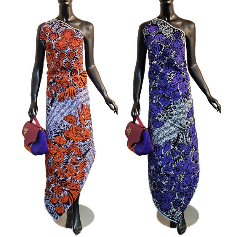 6Yards Long Cotton African Sty - Sewing Batik 评论和价格