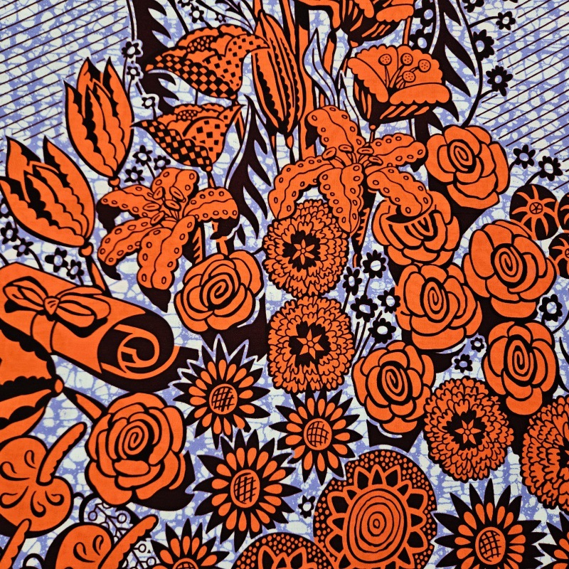6Yards Long Cotton African Sty - Sewing Batik 评论和价格