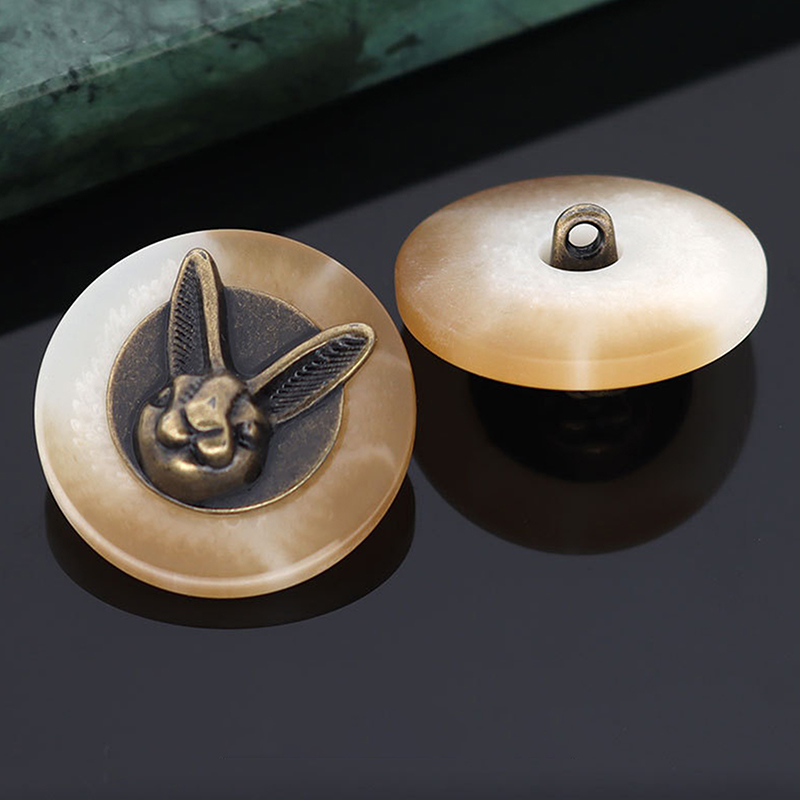 10pcs 25mm Vintage Copper Rabb - Sewing Textiles 评论和价格