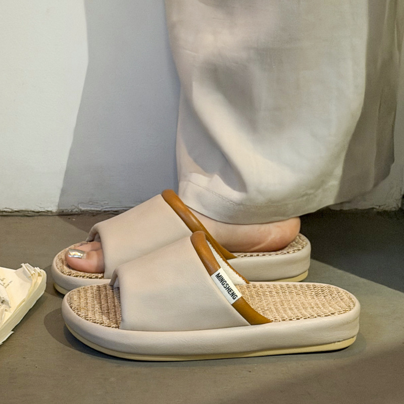 New Breathable Linen House Sli - Sewing House 评论和价格
