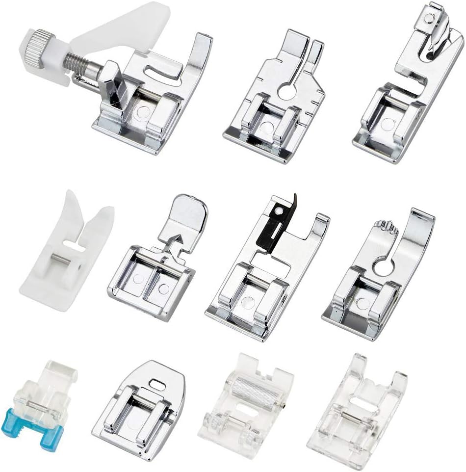 11Pcs Presser Feet Set - Walki - Sewing Machine Fabric 评论和价格