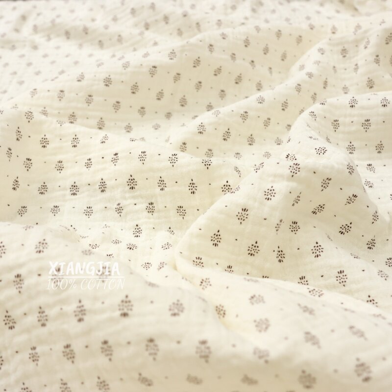 135x50cm Vintage Dot Cotton Do - Vintage Sewing Textile 评论和价格