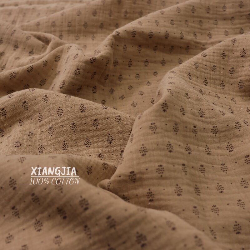 135x50cm Vintage Dot Cotton Do - Vintage Sewing Textile 评论和价格