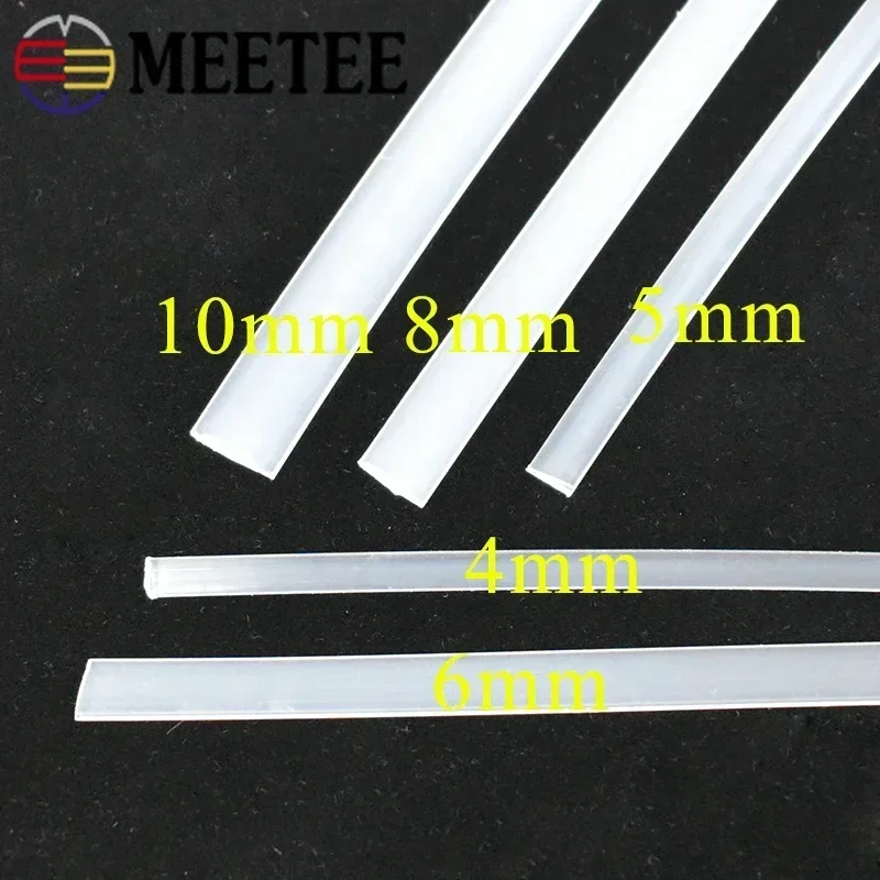 20Meters 4-12mm Clear PP Plast - Textile Sewing Support 评论和价格
