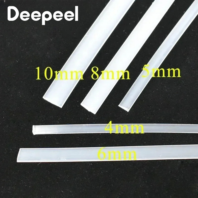 20Meters 4-12mm Clear PP Corse - Textile Sewing Support 评论和价格