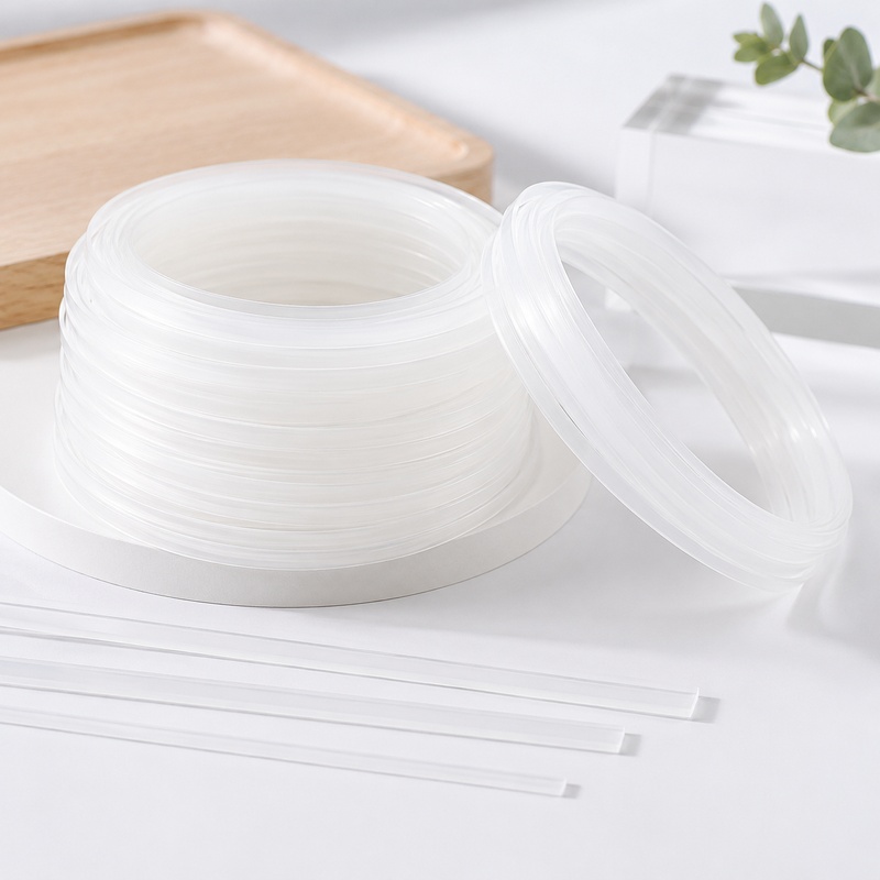 20Meters 4-12mm Clear PP Plast - Textile Sewing Support 评论和价格