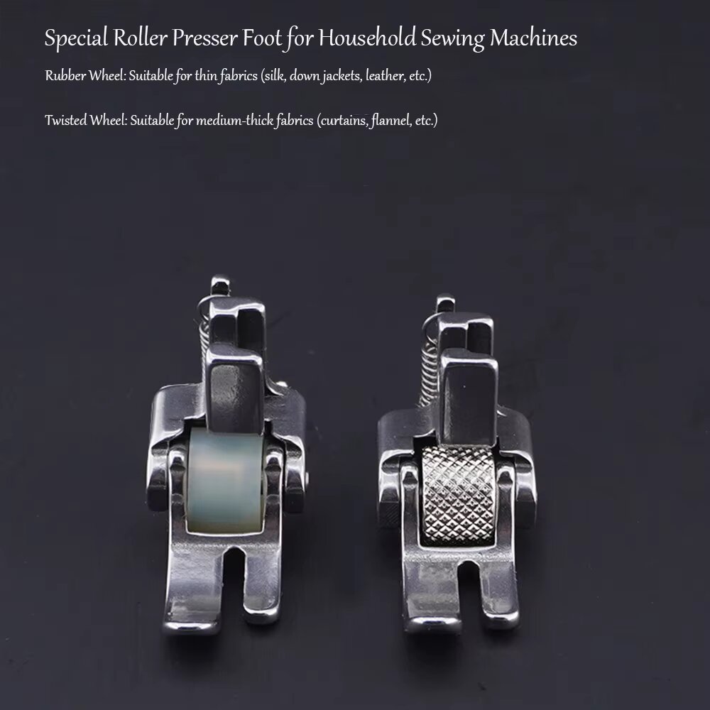 All Steel Roller Presser Foot  - Sewing Machine Fabric 评论和价格