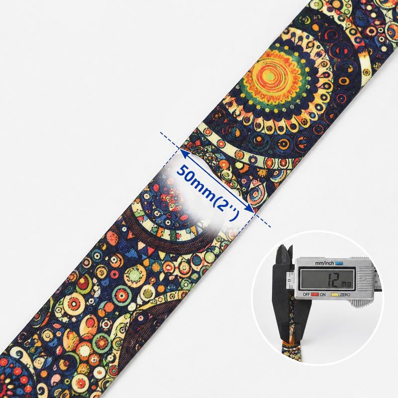 5Meters 50mm Printed Webbing R - Binding Tape Bias 评论和价格