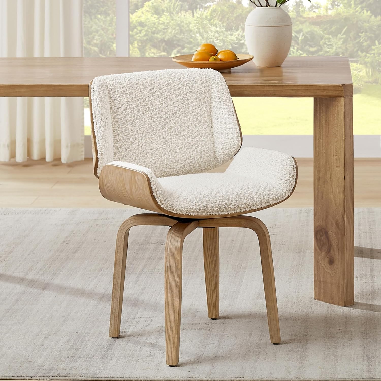 Swivel Dining Chair, Fabric Up - Century Textile & Sewing Supply By Owner 评论和价格