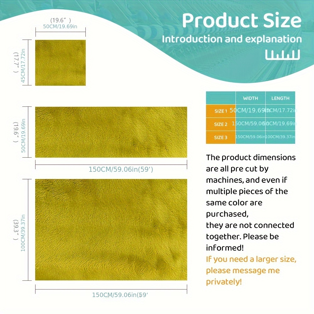 150 × 100cm Soft Velvet Fabric - Sewing Velvet Fabric 评论和价格
