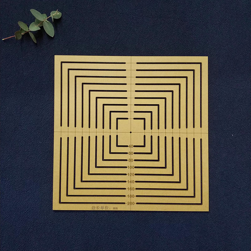 Square Shape Acrylic Ruler Emb - Quilting Ruler Square 评论和价格