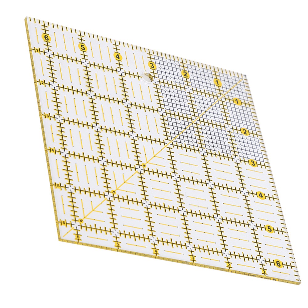 Durable 6.5x6.5in Square Quilt - Quilting Ruler Square 评论和价格