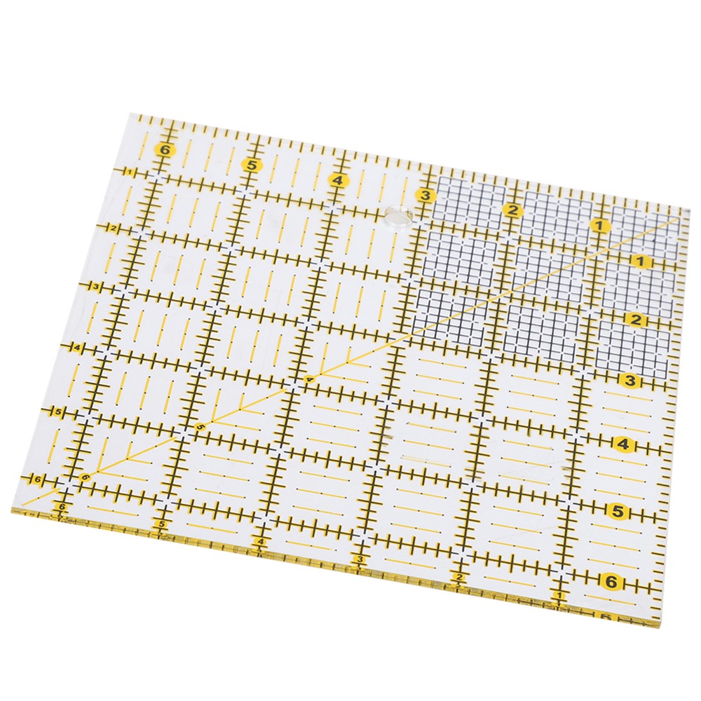 Durable 6.5x6.5in Square Quilt - Quilting Ruler Square 评论和价格