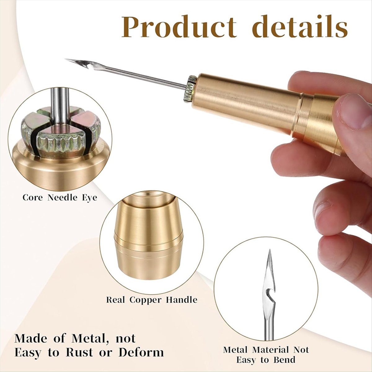 9pcs Leather Sewing Awl Kit wi - Sewing Repair 评论和价格