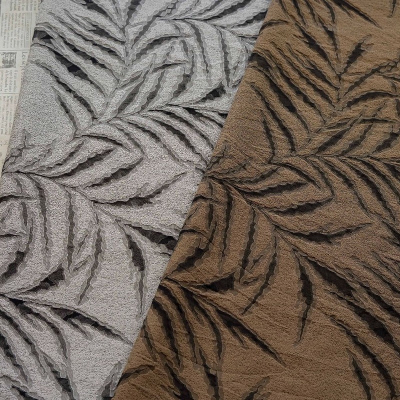 Vintage 3D Embossed Palm Leaf  - Vintage Sewing Textile 评论和价格