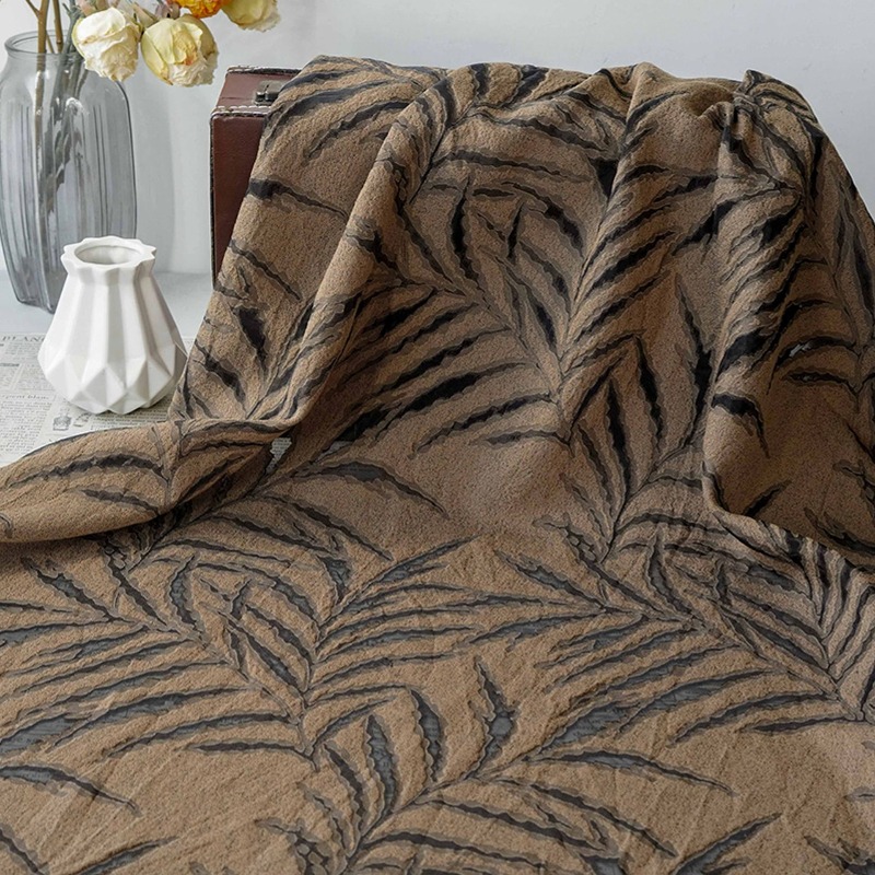 Vintage 3D Embossed Palm Leaf  - Vintage Sewing Textile 评论和价格