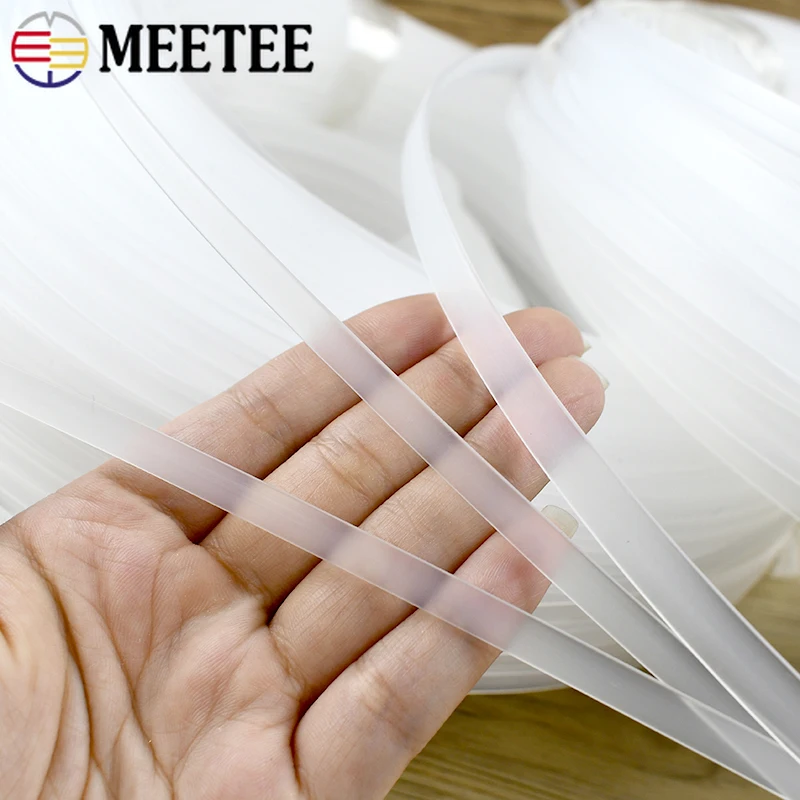 10M Meetee 4-12mm Clear PP Pla - Textile Sewing Support 评论和价格