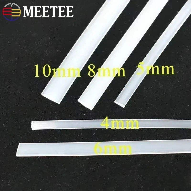 10M Meetee 4-12mm Clear PP Pla - Textile Sewing Support 评论和价格